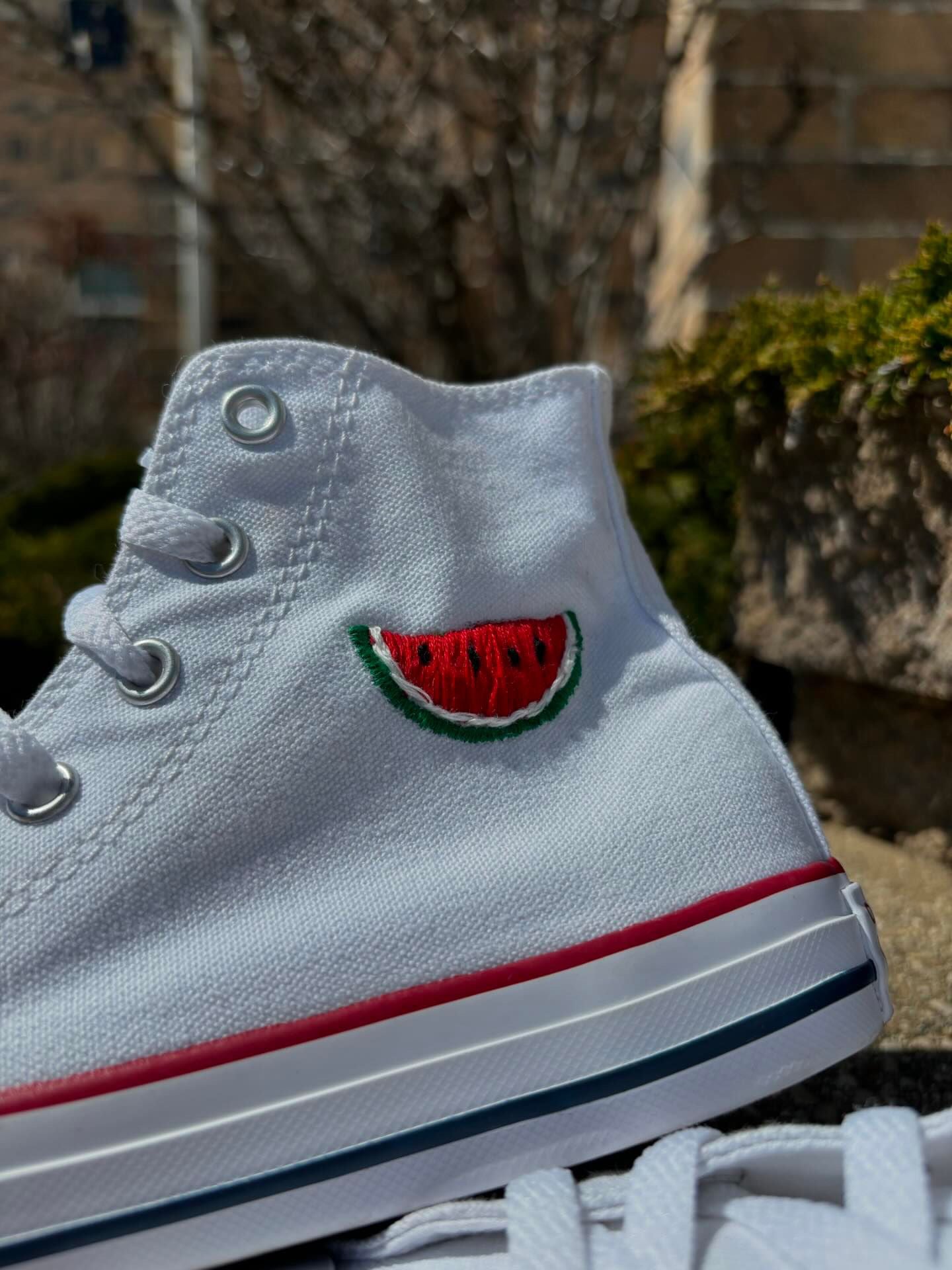 Converse High Top - ‘Watermelon Flag’