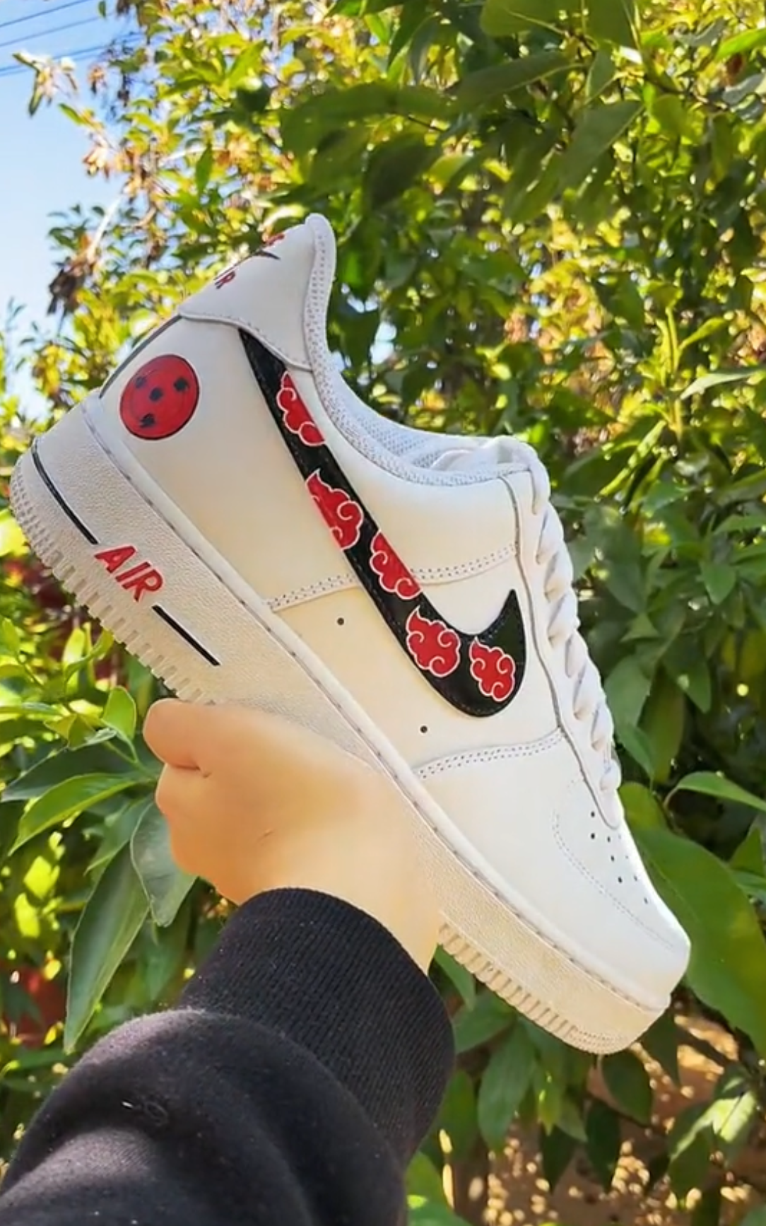 Akatsuki Custom Swoosh AF1