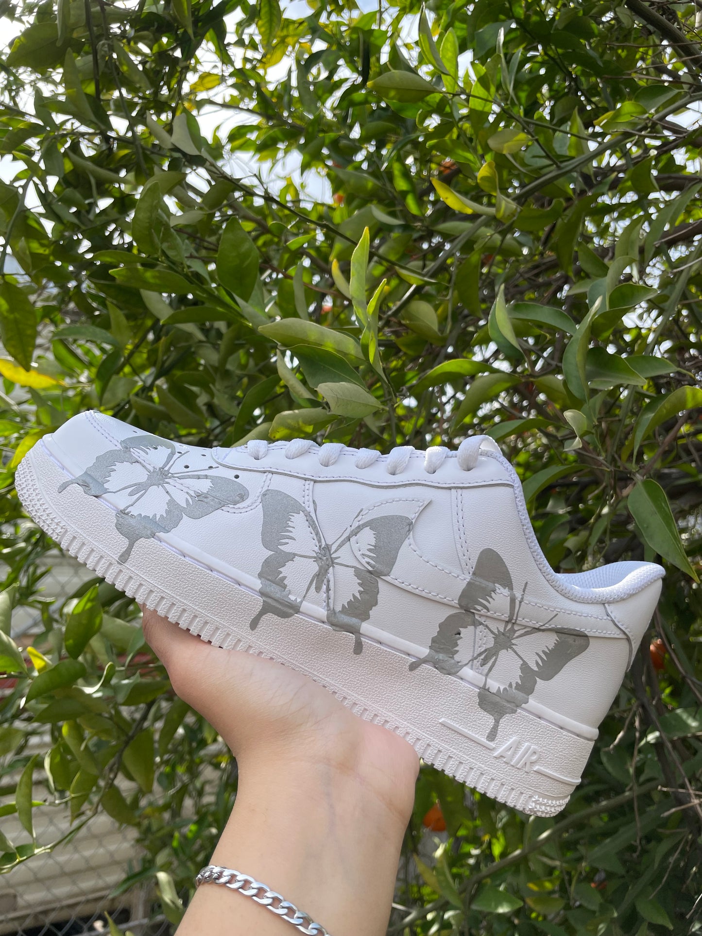 Reflective Custom Butterfly AF1