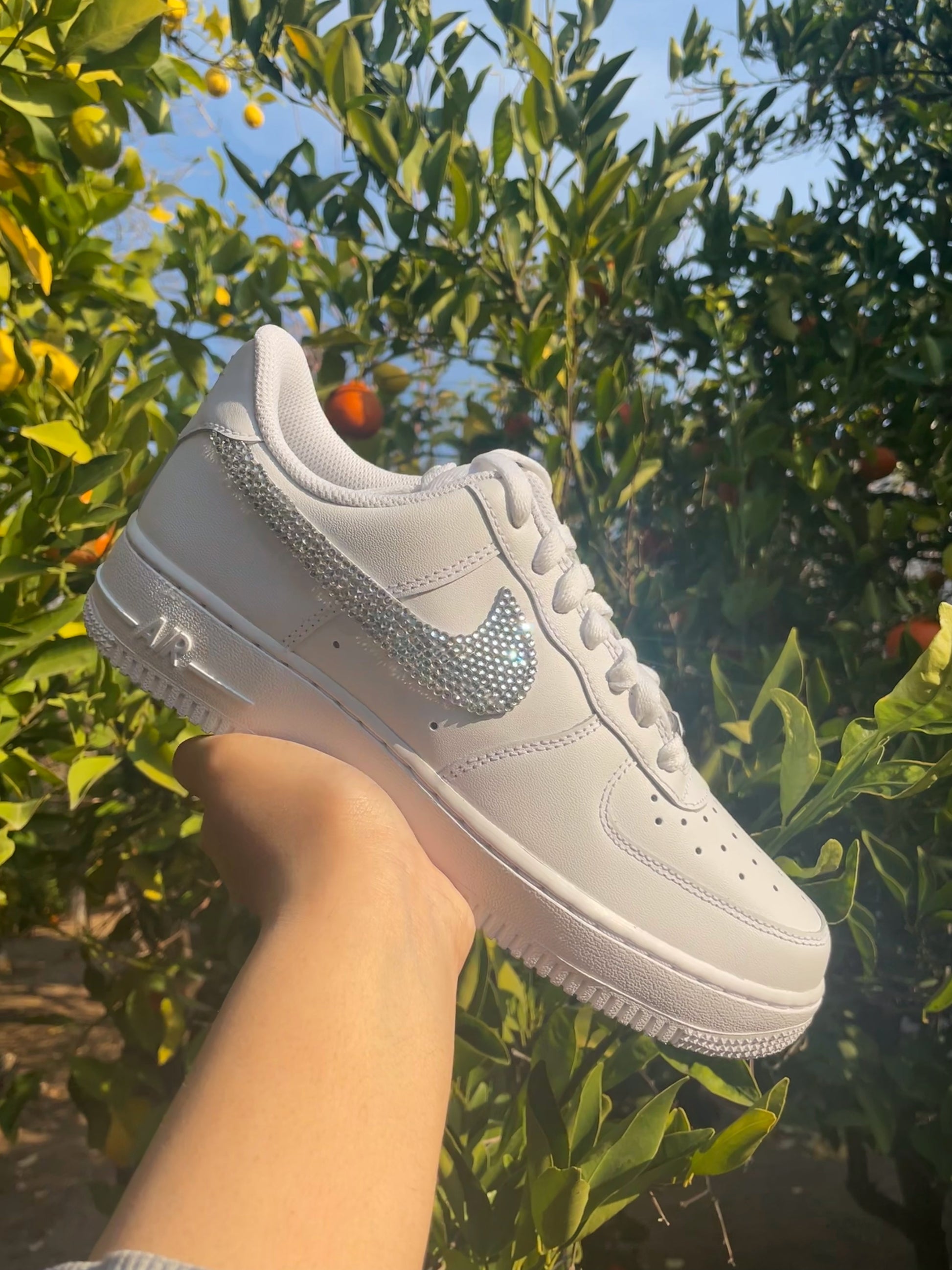 Air force 1 custom diamond Clearance